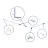 Bright Choice Rail Set 1-Fase L 1 x 2 Meter Wit | incl. Eindkap, Voedingsconnector en L -Verbindingsstuk 