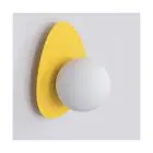 Emibig Wandlamp Ovo Staal Oranje | Geschikt voor 1x G9 - Max 8W